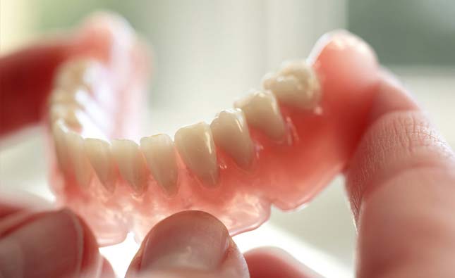 Stock image of denture